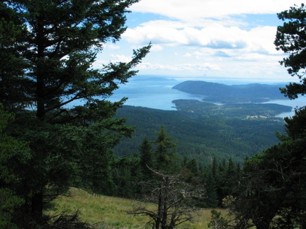 View from Mt. Constitution Hike.