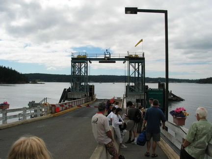 Waiting for the ferry (Familiar to anyone who's gone to San Juan Is.)