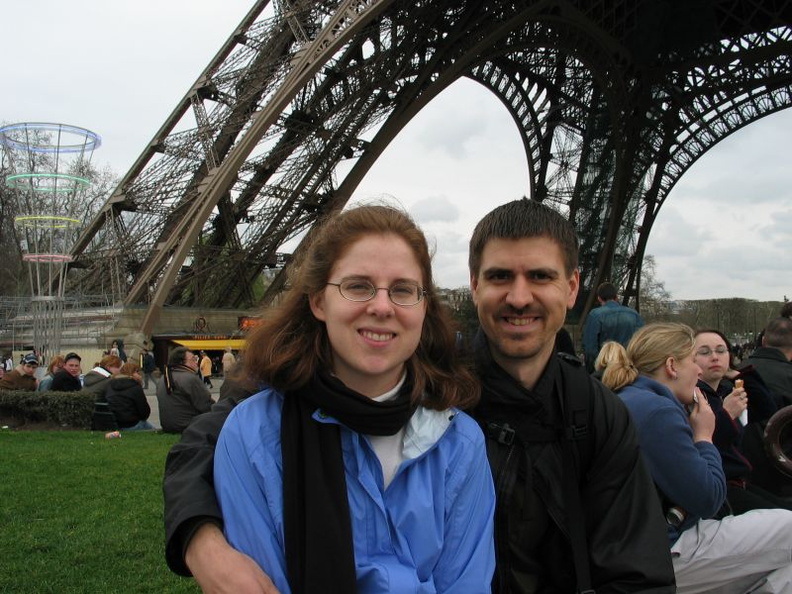 We actually made it to the Eiffel Tower this time!