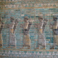 These are glazed bricks which appeared on Darius's palace.