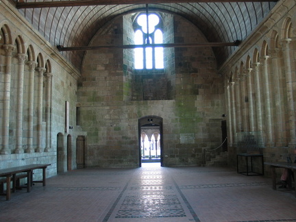 The monks' dining hall
