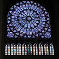 The north rose window...