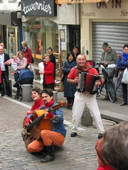 Some street performers...