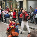 Some street performers...