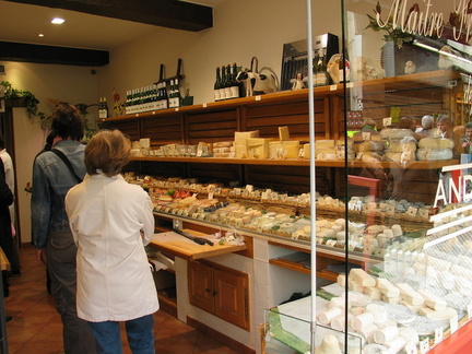 A cheese shop.  They LOVE cheese here, and I'd have to agree.
