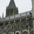 The flying buttreses.