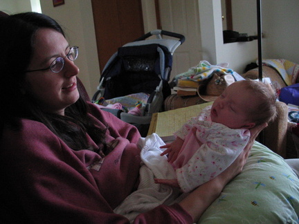 Baby Sydney with Mom Olitta