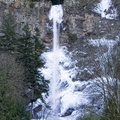 The top of Multnomah Falls