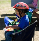 "You mean I gotta stop and eat?"